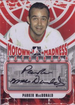 2012-13 In The Game Motown Madness - Autographs #A-PM Parker MacDonald Front
