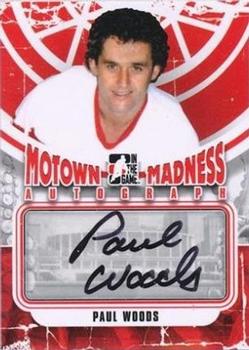 2012-13 In The Game Motown Madness - Autographs #A-PW Paul Woods Front
