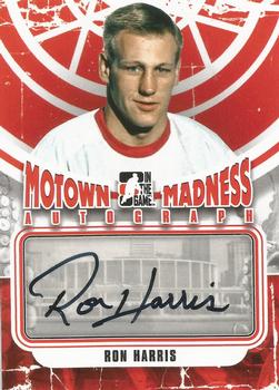 2012-13 In The Game Motown Madness - Autographs #A-RH Ron Harris Front
