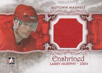 2012-13 In The Game Motown Madness - Enshrined Memorabilia #E-01 Larry Murphy Front