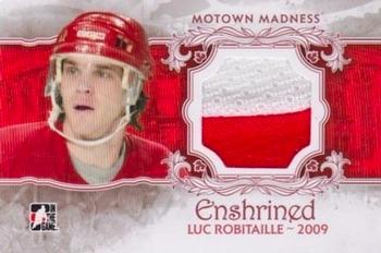 2012-13 In The Game Motown Madness - Enshrined Memorabilia #E-06 Luc Robitaille Front