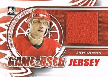 2012-13 In The Game Motown Madness - Game Used Jersey Red #M-01 Steve Yzerman Front
