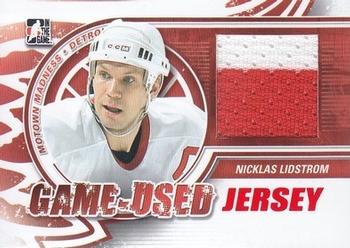 2012-13 In The Game Motown Madness - Game Used Jersey Red #M-13 Nicklas Lidstrom Front