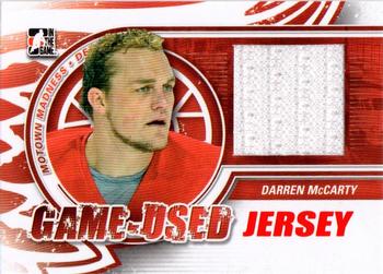 2012-13 In The Game Motown Madness - Game Used Jersey Red #M-21 Darren McCarty Front