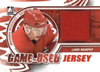 2012-13 In The Game Motown Madness - Game Used Jersey Red #M-22 Larry Murphy Front