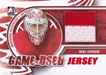 2012-13 In The Game Motown Madness - Game Used Jersey Red #M-25 Mike Vernon Front