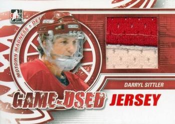 2012-13 In The Game Motown Madness - Game Used Jersey Red #M-28 Darryl Sittler Front