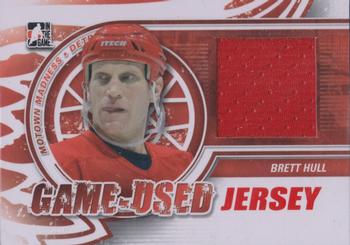 2012-13 In The Game Motown Madness - Game Used Jersey Red #M-36 Brett Hull Front