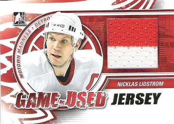 2012-13 In The Game Motown Madness - Game Used Jersey Gold #M-13 Nicklas Lidstrom Front
