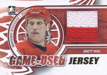 2012-13 In The Game Motown Madness - Game Used Jersey Gold #M-36 Brett Hull Front