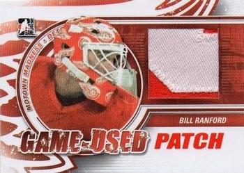 2012-13 In The Game Motown Madness - Game Used Patch Red #M-09 Bill Ranford Front