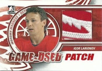 2012-13 In The Game Motown Madness - Game Used Patch Red #M-19 Igor Larionov Front