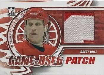 2012-13 In The Game Motown Madness - Game Used Patch Red #M-36 Brett Hull Front