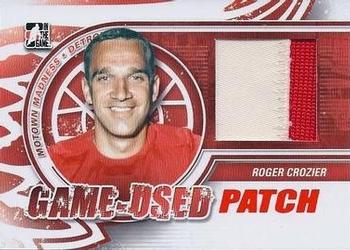 2012-13 In The Game Motown Madness - Game Used Patch Red #M-38 Roger Crozier Front