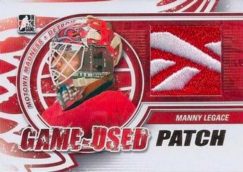 2012-13 In The Game Motown Madness - Game Used Patch Gold #M-12 Manny Legace Front