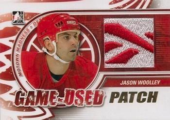 2012-13 In The Game Motown Madness - Game Used Patch Gold #M-26 Jason Woolley Front