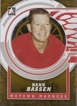 2012-13 In The Game Motown Madness - Gold #6 Hank Bassen Front
