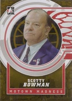 2012-13 In The Game Motown Madness - Gold #12 Scotty Bowman Front