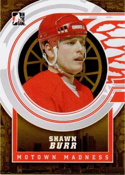 2012-13 In The Game Motown Madness - Gold #16 Shawn Burr Front