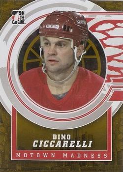 2012-13 In The Game Motown Madness - Gold #21 Dino Ciccarelli Front