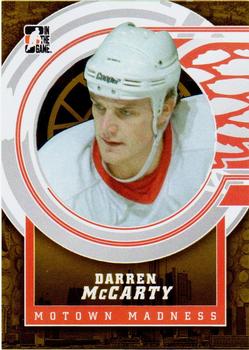 2012-13 In The Game Motown Madness - Gold #97 Darren McCarty Front