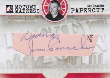 2012-13 In The Game Motown Madness - Papercuts Autographs #PC-JC Jim Conacher Front