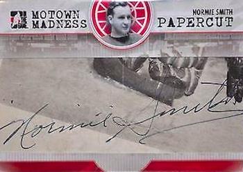 2012-13 In The Game Motown Madness - Papercuts Autographs #PC-NS Normie Smith Front