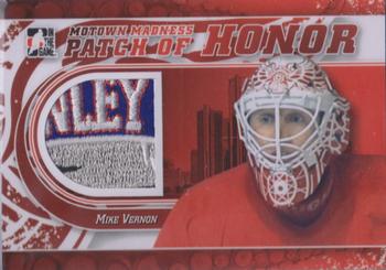 2012-13 In The Game Motown Madness - Patch of Honor #PH-03 Mike Vernon Front