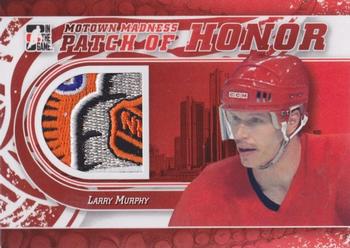 2012-13 In The Game Motown Madness - Patch of Honor #PH-07 Larry Murphy Front