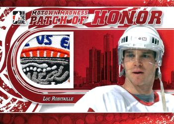 2012-13 In The Game Motown Madness - Patch of Honor #PH-11 Luc Robitaille Front