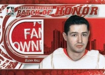 2012-13 In The Game Motown Madness - Patch of Honor #PH-22 Glenn Hall Front