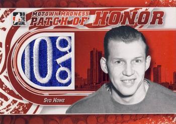 2012-13 In The Game Motown Madness - Patch of Honor #PH-36 Syd Howe Front