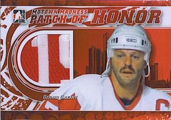 2012-13 In The Game Motown Madness - Patch of Honor #PH-41 Gerard Gallant Front