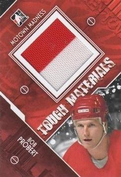 2012-13 In The Game Motown Madness - Tough Materials #TMA-01 Bob Probert Front