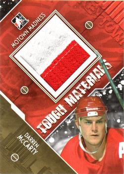 2012-13 In The Game Motown Madness - Tough Materials Gold #TMA-03 Darren McCarty Front