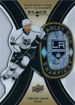 2012-13 Upper Deck Black Diamond - Championship Rings (2011-12 Stanley Cup Champs) #CRB-16 Trevor Lewis Front