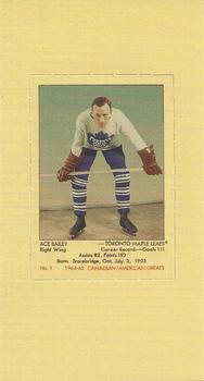 1994-95 Parkhurst Tall Boys 1964-65 - Canadian/American Greats #1 Ace Bailey Front