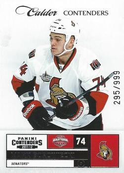 2011-12 Panini Rookie Anthology - Contenders Calder Contenders #280 Mark Borowiecki Front