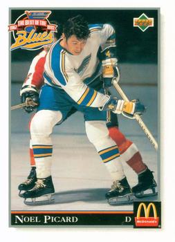 1993 Upper Deck McDonald's The Best of the Blues 1967-1992 #6 Noel Picard Front