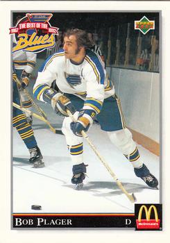1993 Upper Deck McDonald's The Best of the Blues 1967-1992 #7 Bob Plager Front
