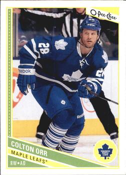 2013-14 O-Pee-Chee #105 Colton Orr Front