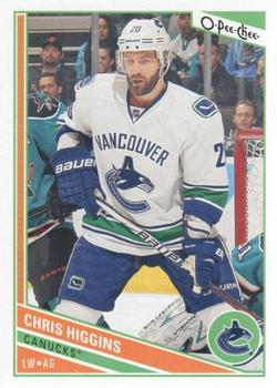 2013-14 O-Pee-Chee #348 Chris Higgins Front