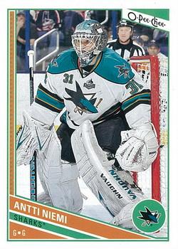2013-14 O-Pee-Chee #366 Antti Niemi Front