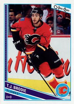 2013-14 O-Pee-Chee #487 T.J. Brodie Front