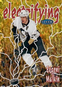 2012-13 Fleer Retro - Tradition Electrifying #12 Evgeni Malkin Front