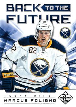 2012-13 Panini Limited - Back To The Future #BTF FL Marcus Foligno / Pat LaFontaine Front