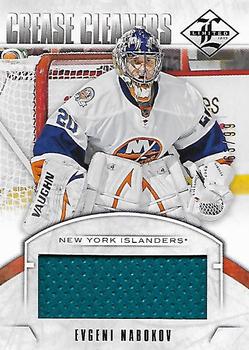 2012-13 Panini Limited - Crease Cleaners Jersey #CC-EN Evgeni Nabokov Front
