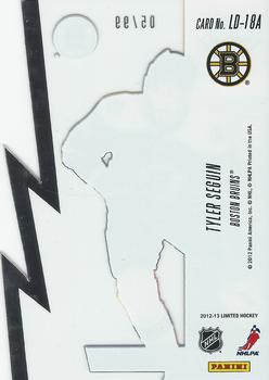2012-13 Panini Limited - Limited Duels Silver #LD-18A Tyler Seguin Back