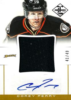 2012-13 Panini Limited - Jumbo Jersey Autograph #JJ-CO Corey Perry Front