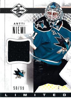 2012-13 Panini Limited - Limited Jersey #LJ-AN Antti Niemi Front